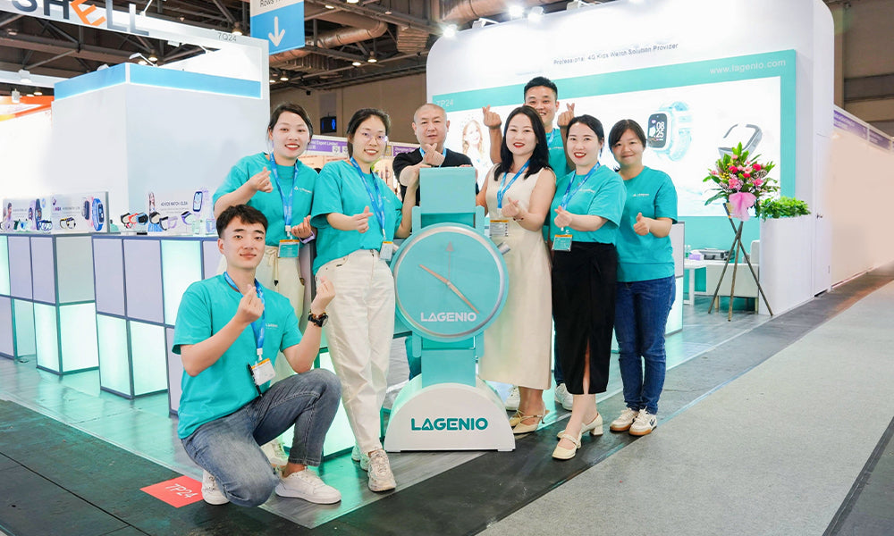 LAGENIO 4G Kids Smartwatch: Innovation at Hong Kong Show 2024