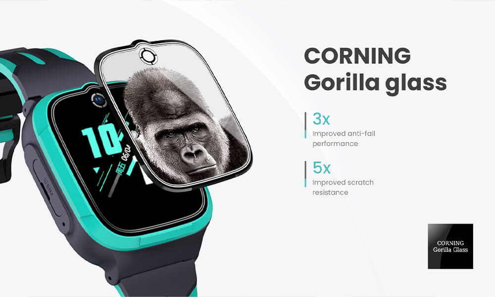 LAGENIO K1: Unbreakable Screen for Kids Watch