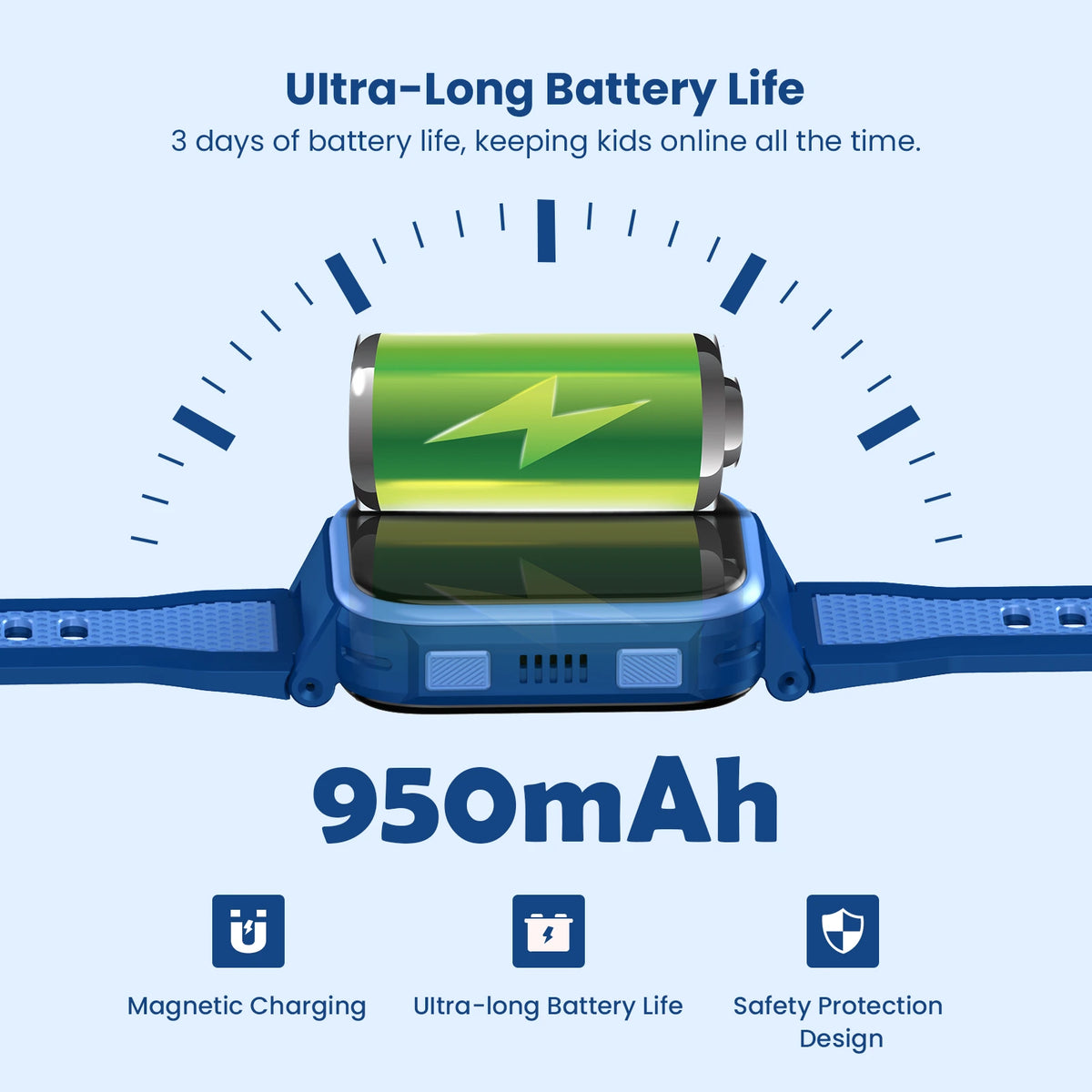 Inteligentny zegarek dla dzieci LAGENIO K10 AI 4G