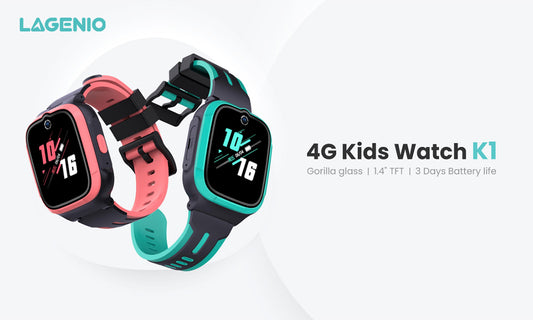 Lagenio k1 kid smartwatch during the back-to-school season will give your child more peace of mind as they grow up