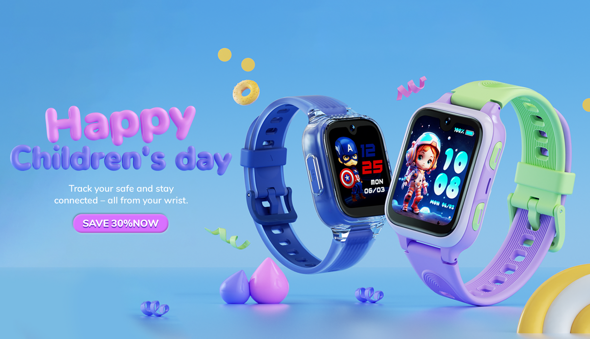 Gift Your Child a Smartwatch This Children’s Day – Keep Them Safe, Happy, and Connected
