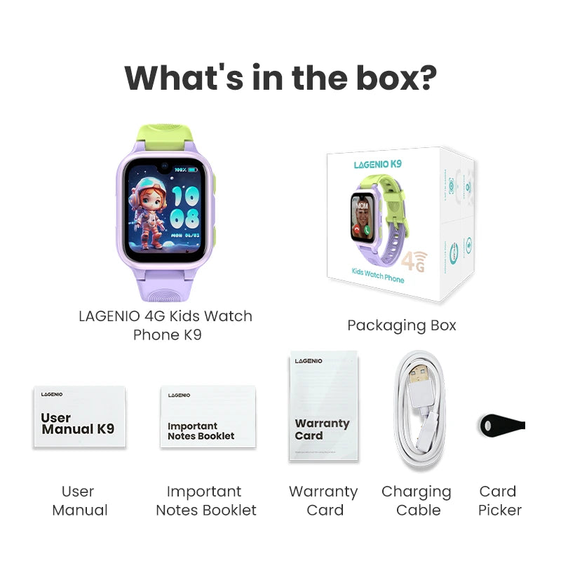 4g kids smart watch
